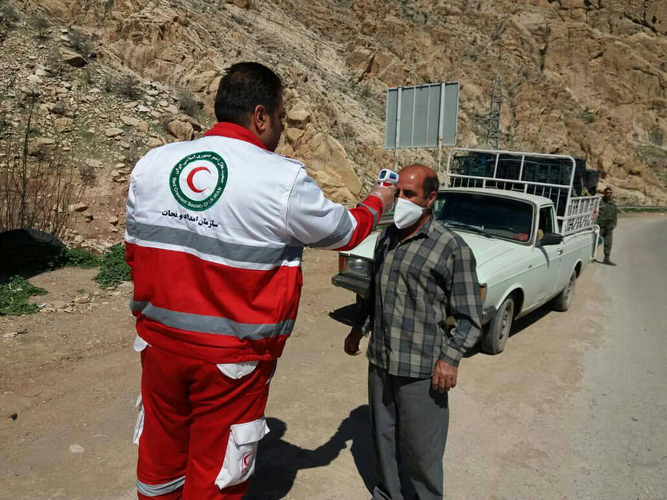 غربالگری بیش از ۴۲ هزار مسافر توسط جمعیت هلال احمر لرستان